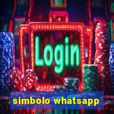 simbolo whatsapp