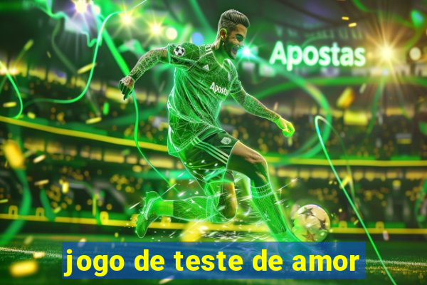 jogo de teste de amor