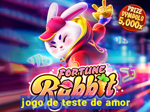 jogo de teste de amor