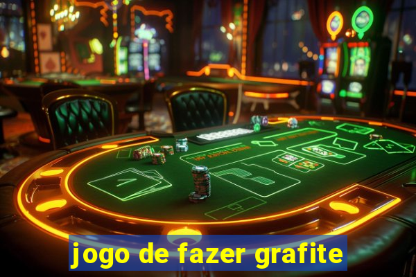 jogo de fazer grafite