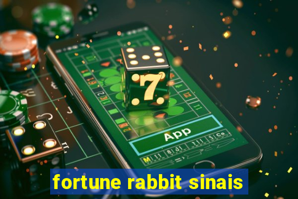 fortune rabbit sinais