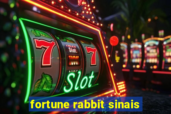 fortune rabbit sinais