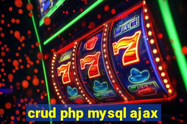 crud php mysql ajax