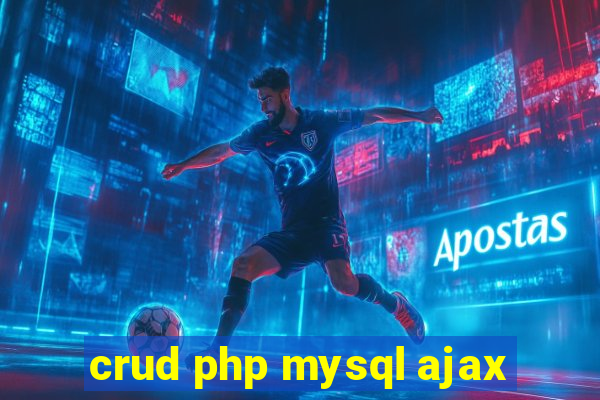 crud php mysql ajax