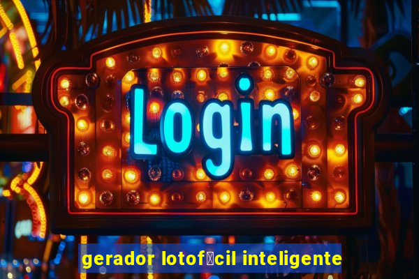 gerador lotof谩cil inteligente