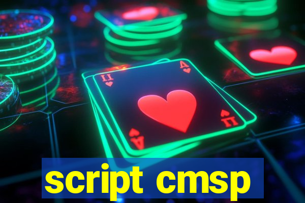 script cmsp