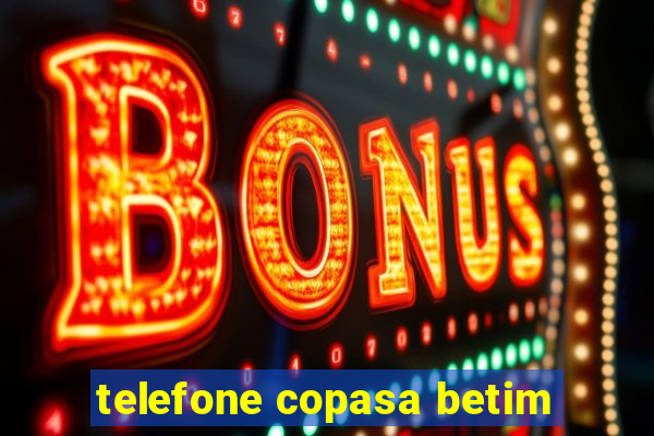 telefone copasa betim