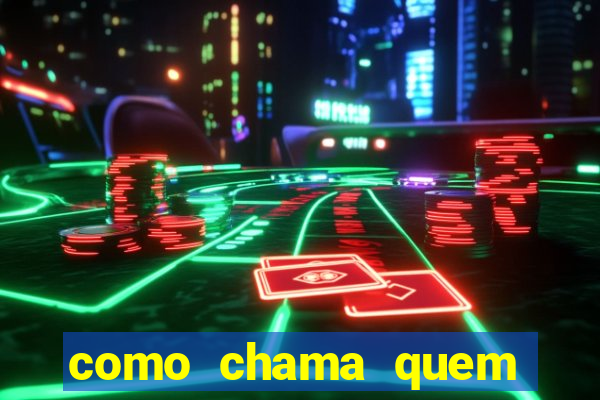 como chama quem canta o bingo