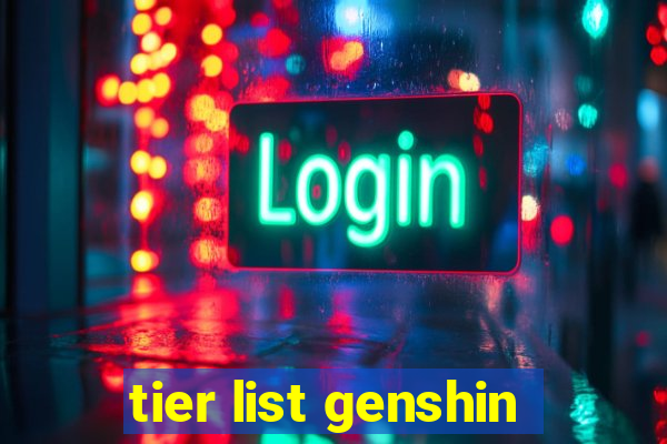 tier list genshin