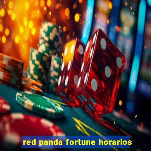 red panda fortune horarios