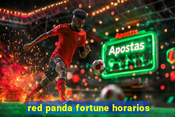 red panda fortune horarios