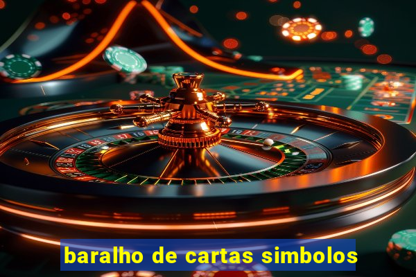 baralho de cartas simbolos