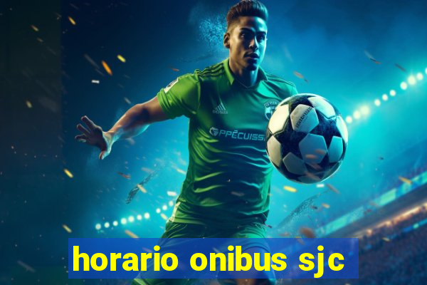 horario onibus sjc