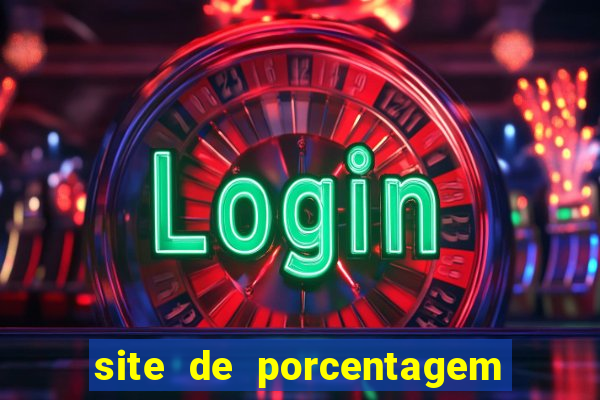 site de porcentagem slots pg