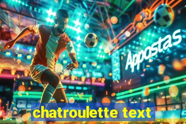 chatroulette text