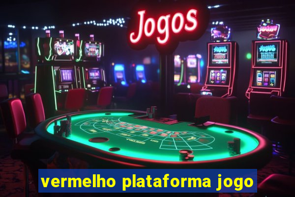 vermelho plataforma jogo