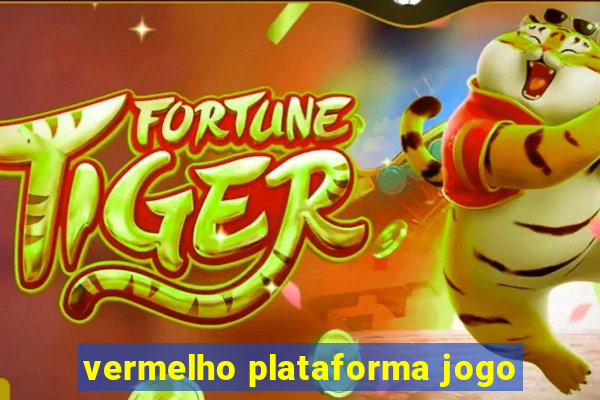 vermelho plataforma jogo