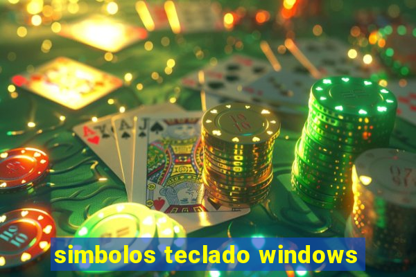 simbolos teclado windows