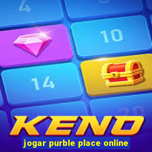 jogar purble place online