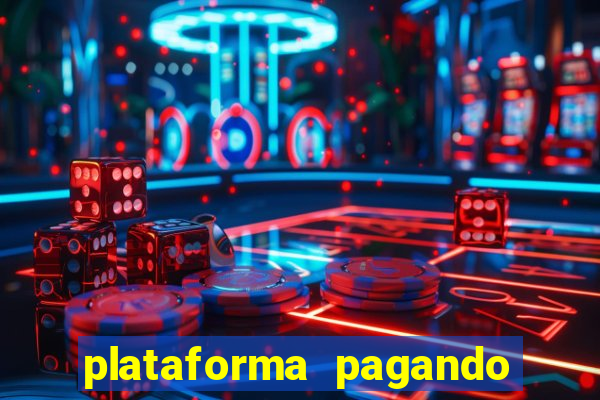 plataforma pagando no cadastro slots