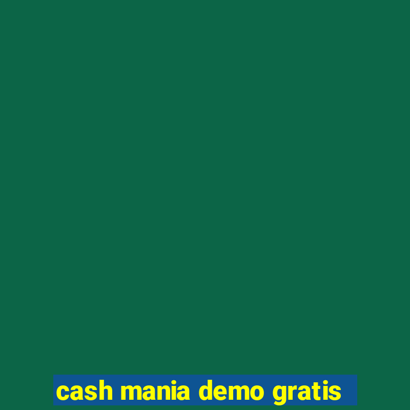 cash mania demo gratis