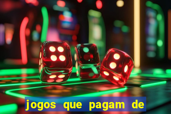 jogos que pagam de verdade no pix 2024