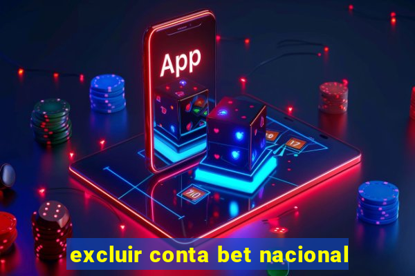 excluir conta bet nacional