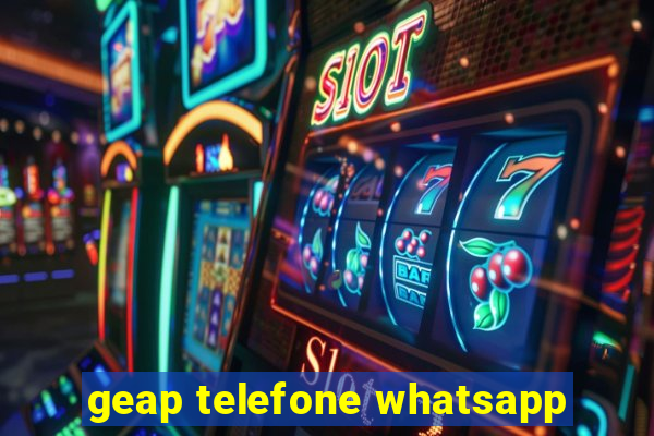 geap telefone whatsapp