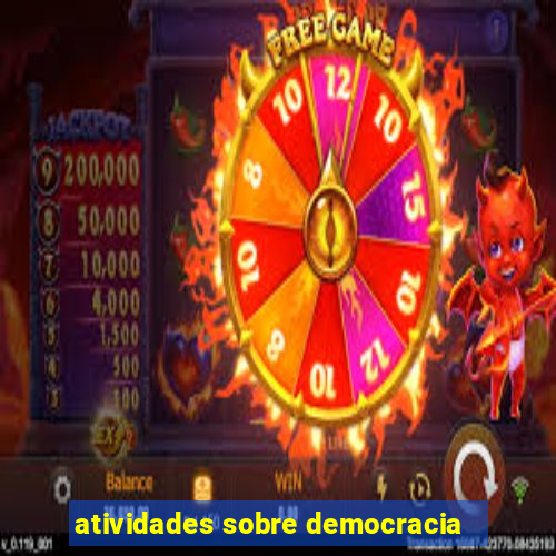 atividades sobre democracia