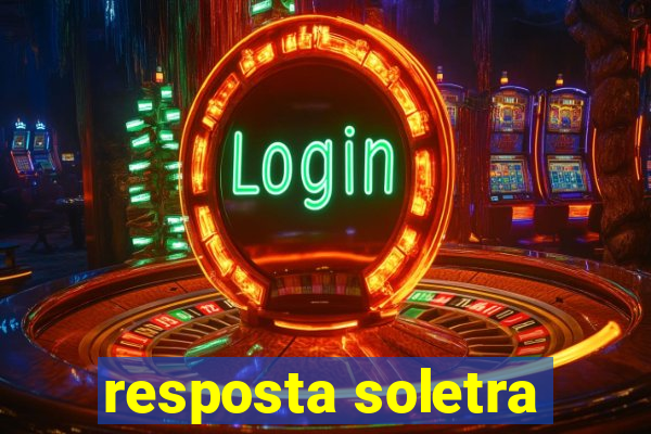 resposta soletra