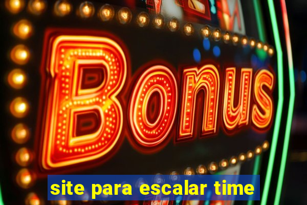 site para escalar time