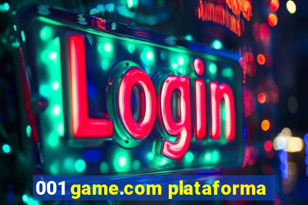 001 game.com plataforma