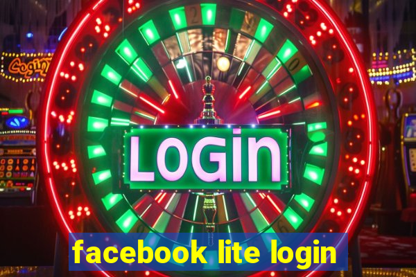 facebook lite login