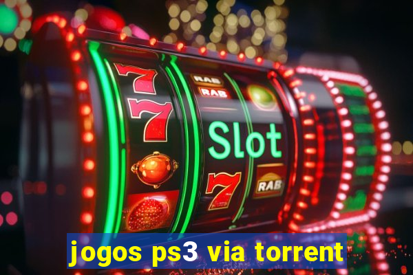 jogos ps3 via torrent