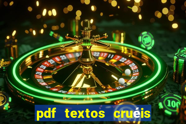 pdf textos cruéis demais para serem lidos rapidamente