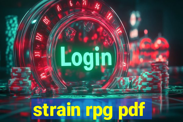 strain rpg pdf