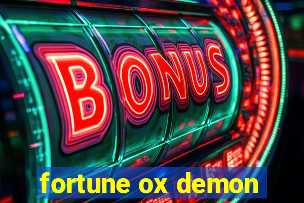 fortune ox demon