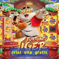 criar site gratis de jogos