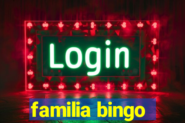 familia bingo