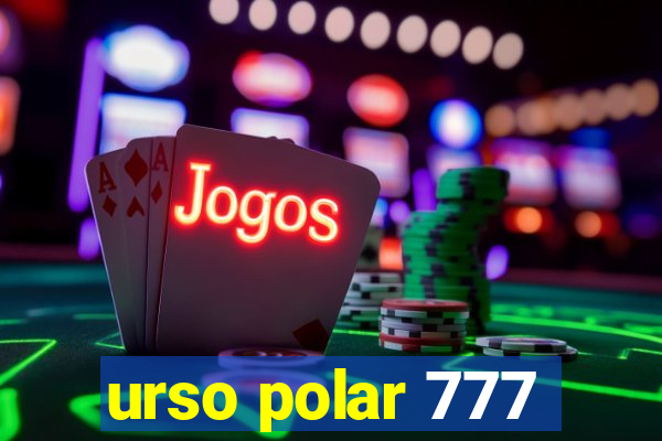 urso polar 777