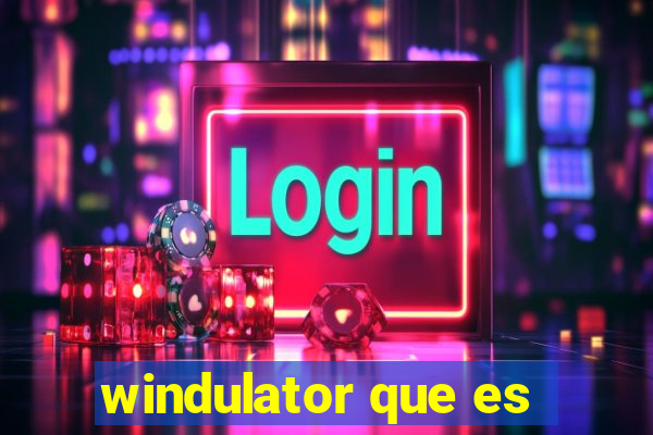 windulator que es