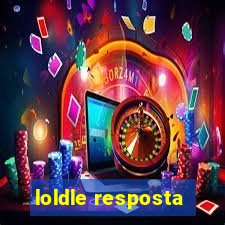 loldle resposta