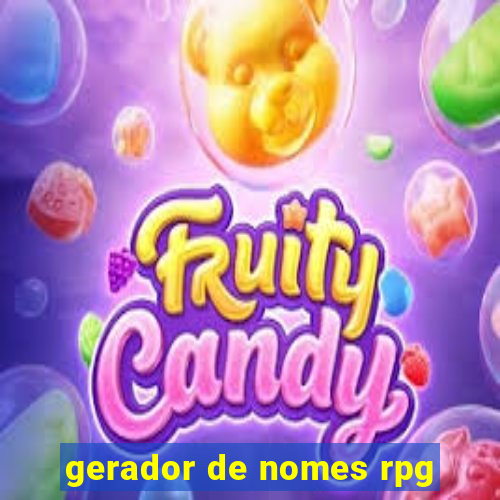 gerador de nomes rpg