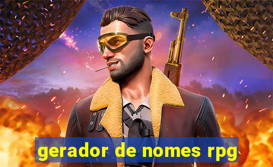 gerador de nomes rpg