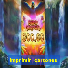 imprimir cartones de bingo