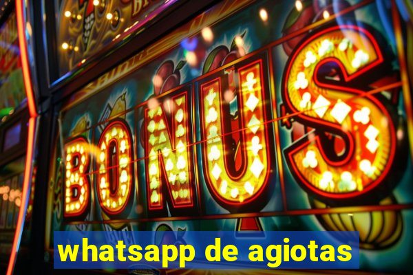 whatsapp de agiotas