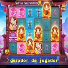 gerador de jogador de futebol