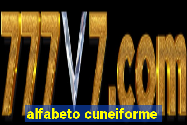 alfabeto cuneiforme