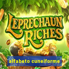 alfabeto cuneiforme