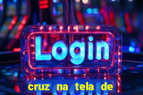 cruz na tela de cruz das